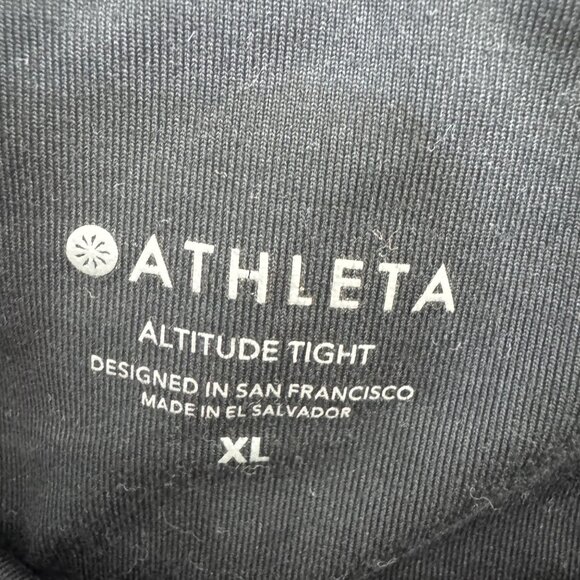 ATHLETA altitude tight in polartec power stretch heather gray size XL - Picture 4 of 7